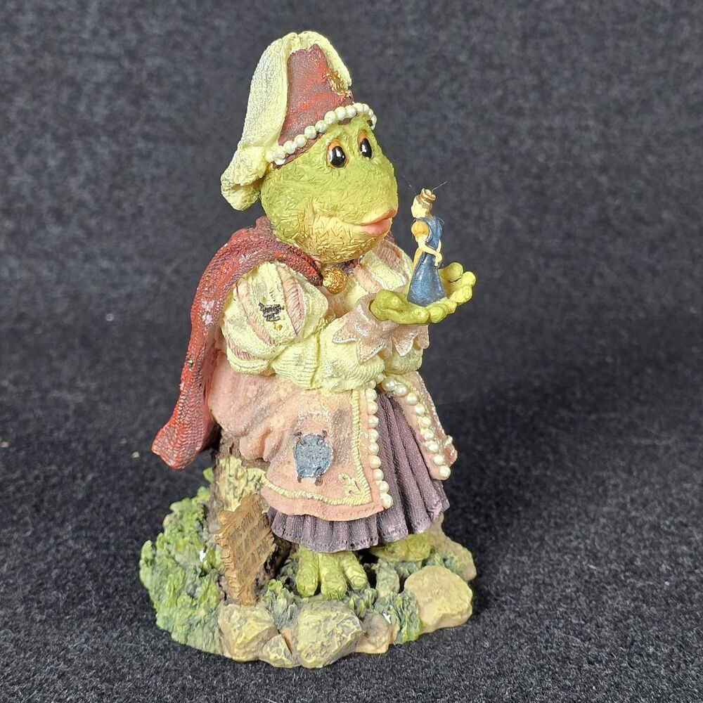Princess Puckerup Boyds Bears Friends Wee Folkstone Ribbit & Co #36707 2E/671